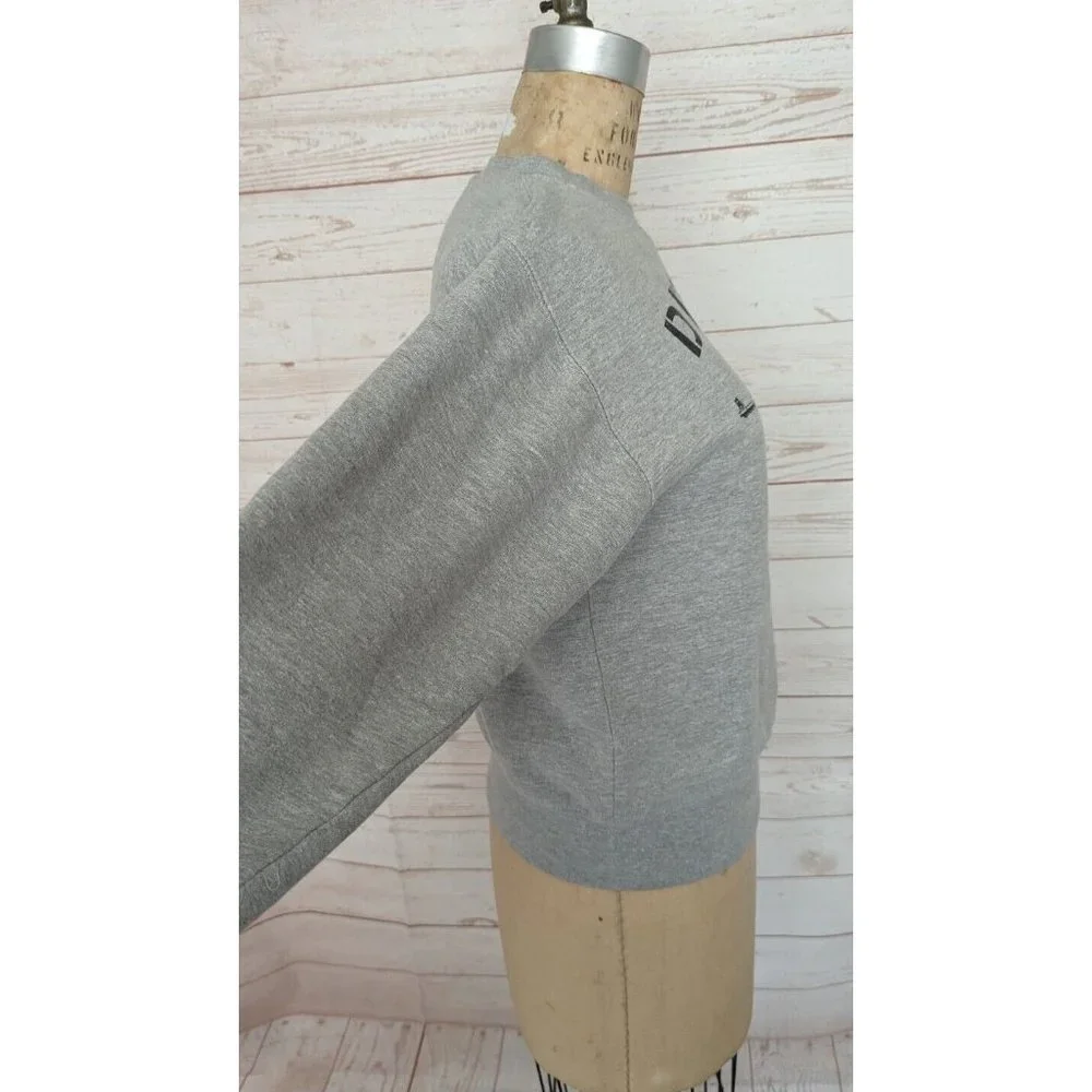 SOLD Defend Paris Unisex Sweatshirt Size Small S AK-47 Pullover Gray Grey - Picture 7 of 8